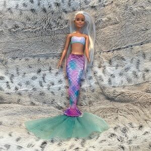 Mattel Barbie Color Reveal Mermaid White Hair Tropical Doll